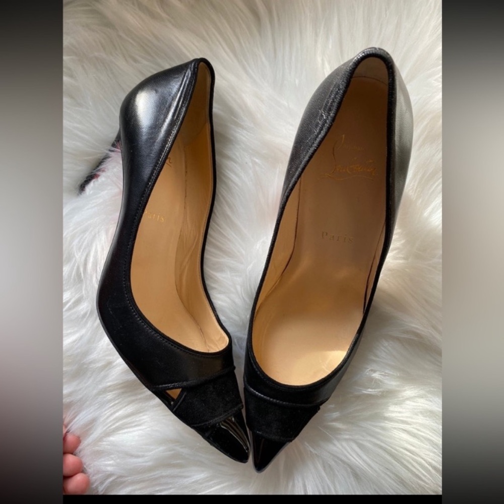 Christian Louboutin Hot leather heels size 38 US 7.5